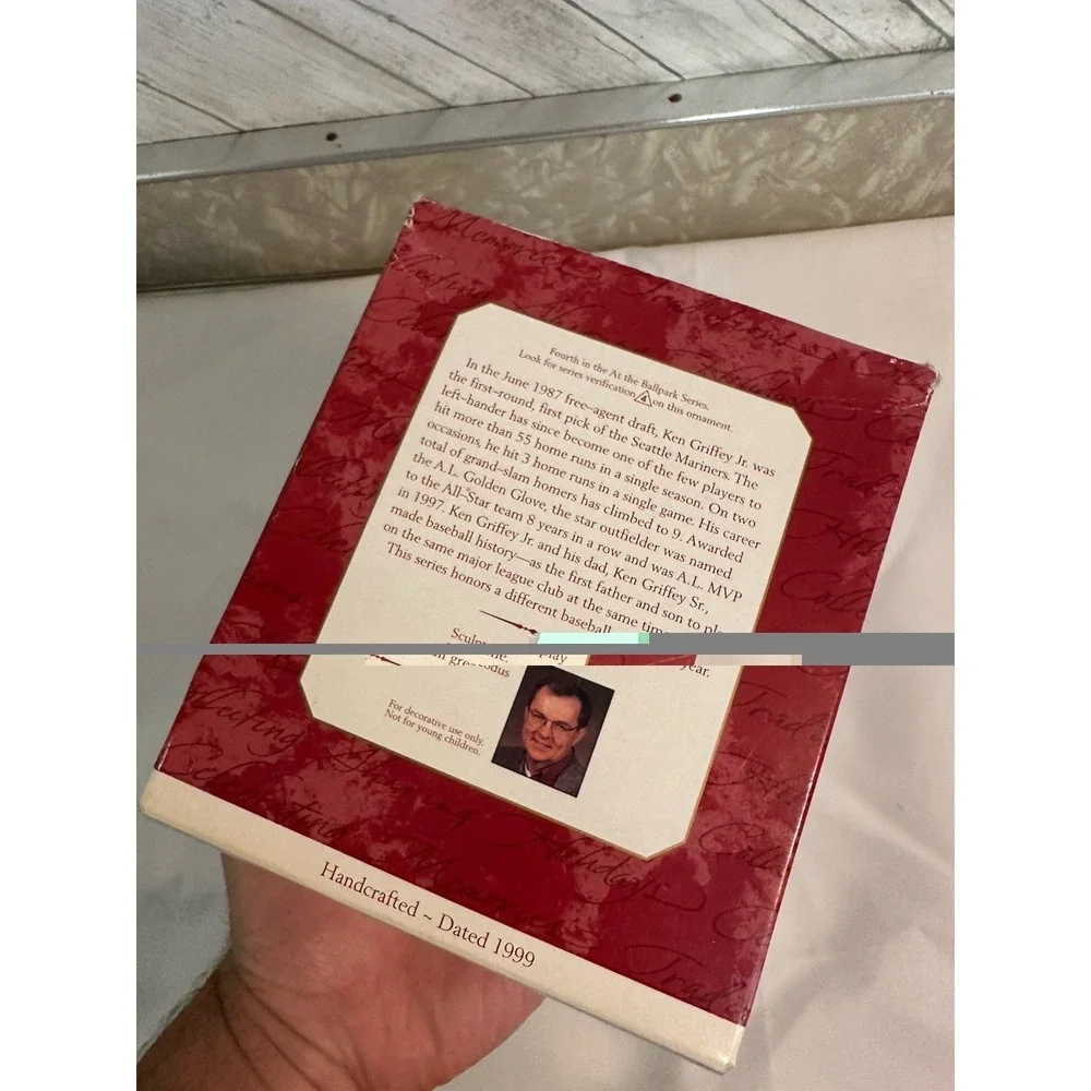 1999 Hallmark Keepsake At The Ball Park 